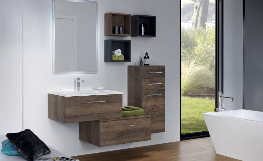 meubles salle de bain armoire rangement